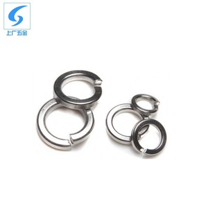 แหวนสปริงเหล็กกล้าไร้สนิม 316 ของ Shanghai Guang Hardware ขนาด M2 M4 M6 M8 M10 M36 แบบแยกส่วน มาตรฐาน GB93 - Product Image 1