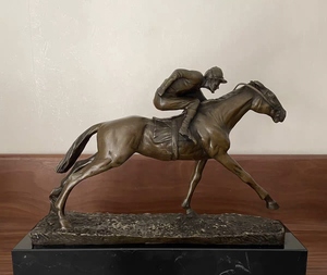 Statue de singe et de taureau en laiton faite à la main au prix d'usine - Product Image 3