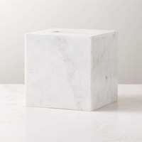 STONEKOCC Ensemble de 7 pièces en marbre blanc Volakas et Nero Marquina 100% naturel, accessoires de salle de bain, décoration pour la maison, l'hôtel, la villa
