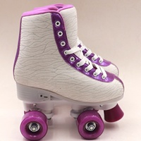 Patins à roulettes lumineux Bluetooth avec musique, patins à tige haute à motifs avec roues en PU pour le patinage décontracté et les soirées