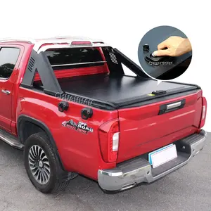 Pickup truck tonneau copertura del letto t60 t70 in alluminio duro tonneau per jac t6 t7 t8