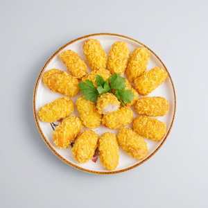 Nuggets de crabe surgelés <span class=keywords><strong>en</strong></span> <span class=keywords><strong>gros</strong></span> pour la restauration rapide, Comida Preparada, prêts à cuisiner, boulettes de crabe frites enrobées de panure de Chine pour l'épicerie - Product Image 2