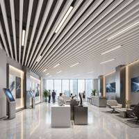Vente Flash : Plafond Suspendu Décoratif en Aluminium Facile à Installer, Étanche, Insonorisé et Ignifuge