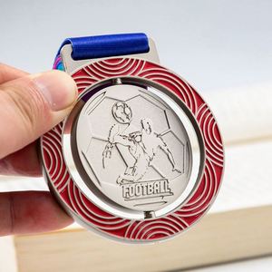 Medalla de Premio con Cinta Esmaltada y Baño de Oro, con Diseño Personalizado - Product Image 3