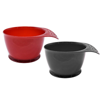 Bol de mélange pour coloration capillaire en plastique réutilisable, durable et coloré