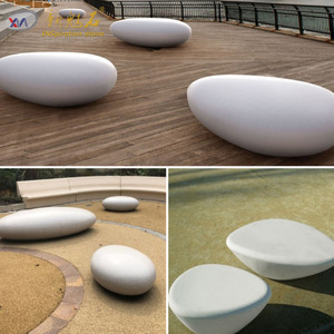 Nuevo Taburete de Piedra Mágica GRC, Muebles de Jardín para Exteriores - Product Image 4