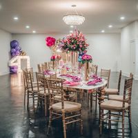 Meuble en acier inoxydable avec cadre en verre, mobilier d'événements, table à manger pour mariage