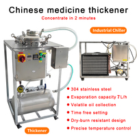 Extracteur, concentrateur et distillateur d'huiles essentielles à base de plantes chinoises professionnel - Système tout-en-un