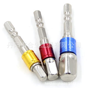 Mr Drill Hex Adapter Rod <b>Set</b> 1/2 In <b>Square</b> 3/8 Socket Stainless Steel For Electric Screwdrivers - Product Image 1