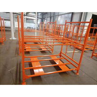 Stockage en entrepôt personnalisé porte-pneus pliables empilables portables à usage intensif et porte-pneus pour magasin de voitures de garage lourd