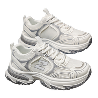 Vente en gros transfrontalière directe usine : Baskets décontractées pour hommes, style 'Dad Shoes' robustes, avec empeigne en maille respirante, rehaussantes, pour l'extérieur en automne