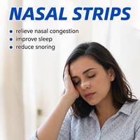 Bandes nasales extra-fortes pour le ronflement et l'aide respiratoire pendant le sommeil, hypoallergéniques, 30 pièces, vente en gros OEM, certifiées CE, durée de conservation de 2 ans