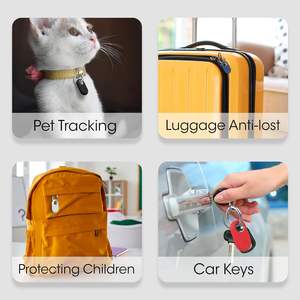 Étui de protection souple en silicone anti-perte porte-clés rond pour Samsung <span class=keywords><strong>Galaxy</strong></span> <span class=keywords><strong>SmartTag</strong></span> 2 Tracker - Product Image 6