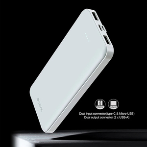 Sạc dự phòng Kintone Series 10000mAh, kích thước nhỏ gọn, sạc nhanh, cổng USB, DC, Type-C, Micro-USB, 20W, 5V 2A, dành cho thiết bị di động - Product Image 6