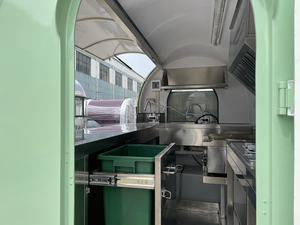 Yinsilang — camion de nourriture standard US, avec équipement de cuisine,/gaufre, glace, bonbons, pizza, remorque avec réfrigérateur, congélateur, chariot pour Hotdog - Product Image 5