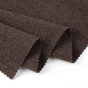 A/W tissu mini échelle à chevrons polyester <span class=keywords><strong>laine</strong></span> mélangée tricot texturé pour <span class=keywords><strong>jersey</strong></span> vêtements d'extérieur manteau blazer tissu - Product Image 5