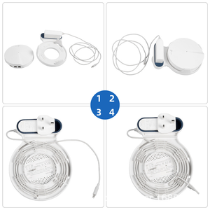 <span class=keywords><strong>TP</strong></span>-<span class=keywords><strong>Link</strong></span> <span class=keywords><strong>Deco</strong></span> M9 Plus Soporte de plástico resistente para montaje en pared para todo el hogar Sistema WiFi de malla Ahorro de espacio Paquete de 3 blanco - Product Image 3