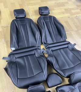 Funda de Asiento de Coche de Cuero Nappa Negro Personalizada para <span class=keywords><strong>Audi</strong></span> A4 - Product Image 5