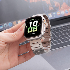Correas de Lujo con Dijes para <span class=keywords><strong>Apple</strong></span> <span class=keywords><strong>Watch</strong></span> 38/40/41mm, Pulsera de Repuesto para Smartwatch IWatch 42 44 45 49 mm - Product Image 1