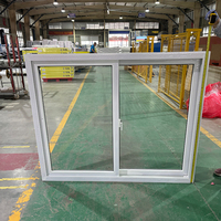 Ventana Corredera Doble de PVC Estilo Europeo Serie 80 de ANHUI WEIKA con Vidrio Templado, Tamaños Personalizados