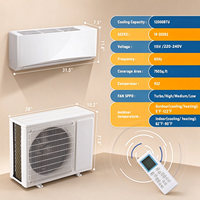 Climatiseur mini-split 12000 BTU avec chauffage, technologie Inverter, 17 SEER2 R32, refroidit les pièces jusqu'à 750 pieds carrés, télécommande