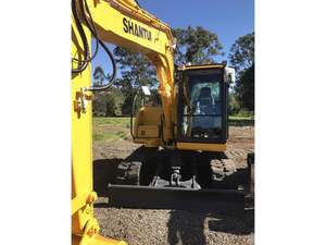 Mini-excavatrice sur chenilles, excavatrice hydraulique de 7,5 tonnes, excavatrice sur chenilles SE75 - Product Image 4