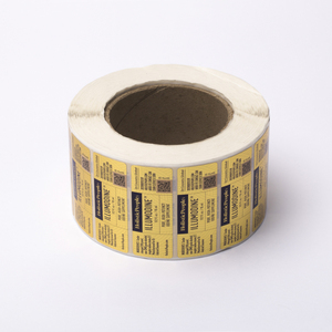 Étiquettes autocollantes d'impression de papier thermique direct d'usine du Vietnam 4x6 brillant auto-adhésif BOPP UV timbre alimentaire rouleau industriel - Product Image 5