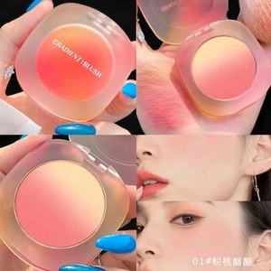 จานซ่อมแซมบลัชออนแบบไล่ระดับสีมี3สีโทนโทนสีฝุ่นสกปรกสีชมพูไม่ใช่เรื่องง่ายโทนสีโทนอุ่นบลัชแต่งหน้าสีนู้ดบลัชออนธรรมชาติ - Product Image 2