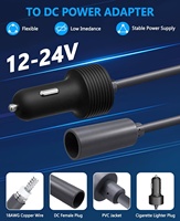 Starlink Mini 12V 12-24V 30V 3.5A Adaptateur secteur Prise allume-cigare Tout nouveau résistant à l'eau Protection contre les courts-circuits pour