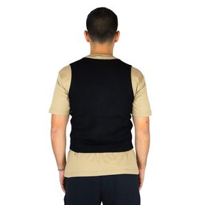 Take Two Uomo Gilet UTA6407 Nero <b>Black</b> <b>Vest</b> <b>Men's</b> Casual Wear - Product Image 2