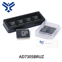 Quad DAC AD7305BRUZ 8 bits 2,7-5,5 V RU-20 Calibration numérique sans plomb