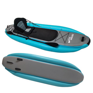 Triciclo Inflable de 335 cm con Pedales, Azul, para una Persona, con Sistema Drop Stitch, Tabla de Pesca, <span class=keywords><strong>Kayak</strong></span> - Product Image 6