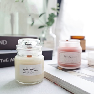 Ventes en gros de contenants de bougies en verre <span class=keywords><strong>Yankee</strong></span> de haute qualité, <span class=keywords><strong>prix</strong></span> d'usine, taille personnalisée, diffuseur d'air, bougies parfumées, décoration de la maison - Product Image 1