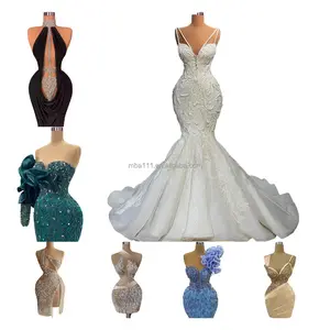 Mới Đến Thời Trang Chất Lượng Cao Phụ Nữ Sexy Evening Đảng Gown Phụ Nữ Thanh Lịch Cocktail Prom Dresses