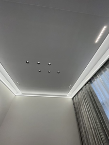 Hiện đại LED tuyến tính ánh sáng nhôm slotless Trần mouldings Dễ dàng cài đặt bề mặt cho khách ăn phòng ngủ - Product Image 6