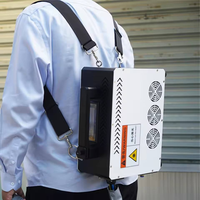 Limpiador Láser de Fibra Portátil de 50W, 100W, 200W, Removedor de Óxido Manual, para Metal, Acero Inoxidable, Nuevo, para Aluminio