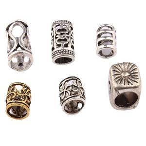 20 шт. унисекс детских аксессуаров для укладки волос в стиле регги и африканских кос, украшения для головы из бусин и сплава, для самостоятельного изготовления украшений - Product Image 5