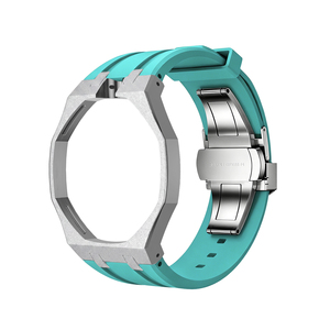Boîtier de montre en acier inoxydable Upro, couleur or givré, avec bracelet pour APXSwatch Royal Pop Laxury Watch Mod, accessoires de remplacement - Product Image 3