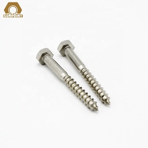 Tornillo Para Madera de cabeza hexagonal Madera DIN571 Gal tornillos <span class=keywords><strong>muebles</strong></span> - Product Image 5