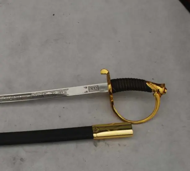 Spada cerimoniale della spada della malesia della sciabola dell'ufficiale C.S.A