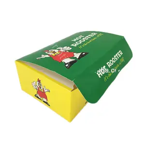 Proveedor de China forma personalizada especial caliente venta de papel caja de comida