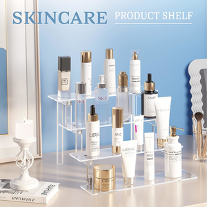 Figure Storage Cupcake Make up Cosmetics Risers <b>Stand</b> <b>Acrylic</b> <b>Display</b> Perfume Organizer - Product Image 4