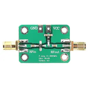 RF Amplifier Low Noise Center Power LNA 20K-3000MHz 32dB LNA Board Radio Frequency Module