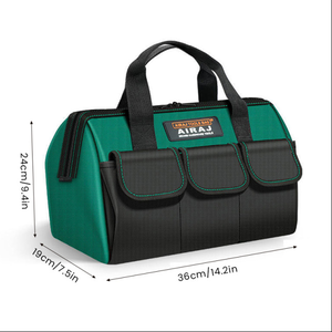 AIRAJ 18-Inch Durable Waterproof Large-Capacity Electrician <strong>Tool</strong> <strong>Bag</strong> Best Selling for Industrial DIY Outdoor Travel Use - Product Image 2