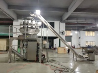 Machine de pesage automatique verticale pour pâtes, fromage, spaghetti, céréales, mozzarella râpée, macaroni, aliments, sachets en papier