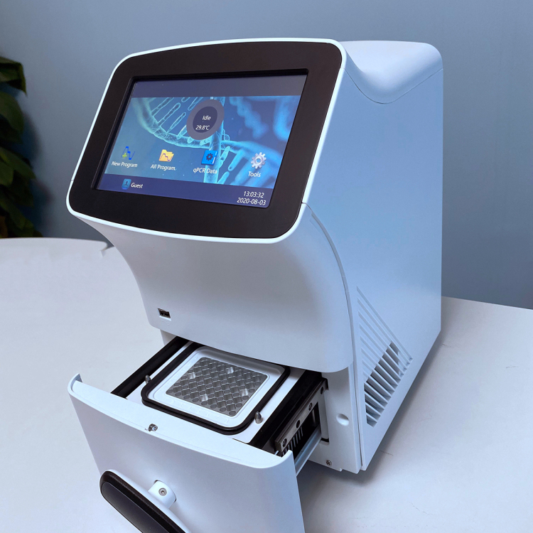 Sistema Rt Pcr Hisopo Prueba de Antígeno Prueba de ADN Ciclador Térmico Pcr Rápido Máquina de Tiempo Real