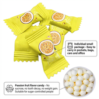 Groothandel Suiker Vrij Passievrucht Munt Tablet Snoep met Vitamine C 500g Zakjes Bolvormige Snack