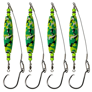 4 pièces <span class=keywords><strong>de</strong></span> montages <span class=keywords><strong>de</strong></span> pêche au poisson-chat avec flotteurs à sonnette et flotteurs à bouchon, accessoires <span class=keywords><strong>de</strong></span> pêche terminal - Product Image 2