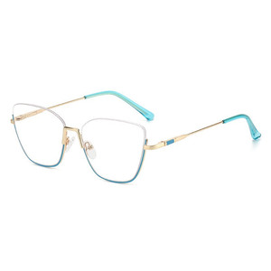 <span class=keywords><strong>Lunettes</strong></span> demi-monture ultra-légères <span class=keywords><strong>anti</strong></span>-lumière <span class=keywords><strong>bleue</strong></span> Montures optiques TR Metal <span class=keywords><strong>Lunettes</strong></span> pour femmes avec logo personnalisé Monture de <span class=keywords><strong>lunettes</strong></span> - Product Image 5