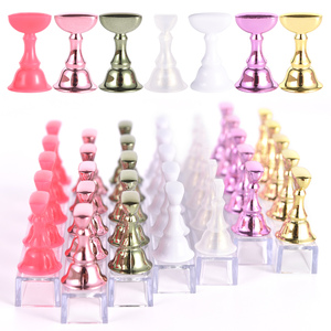 Support magnétique pour la pratique des ongles, base ABS, présentoir pour nail art, outil de manucure professionnel pour salon - Product Image 3